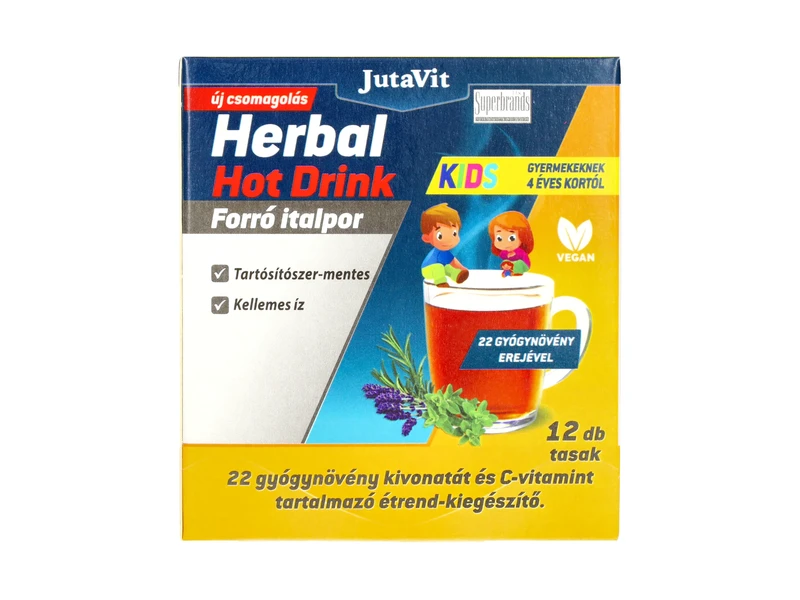 JutaVit Herbal Hot Drink 4 éves kórtól 12 db