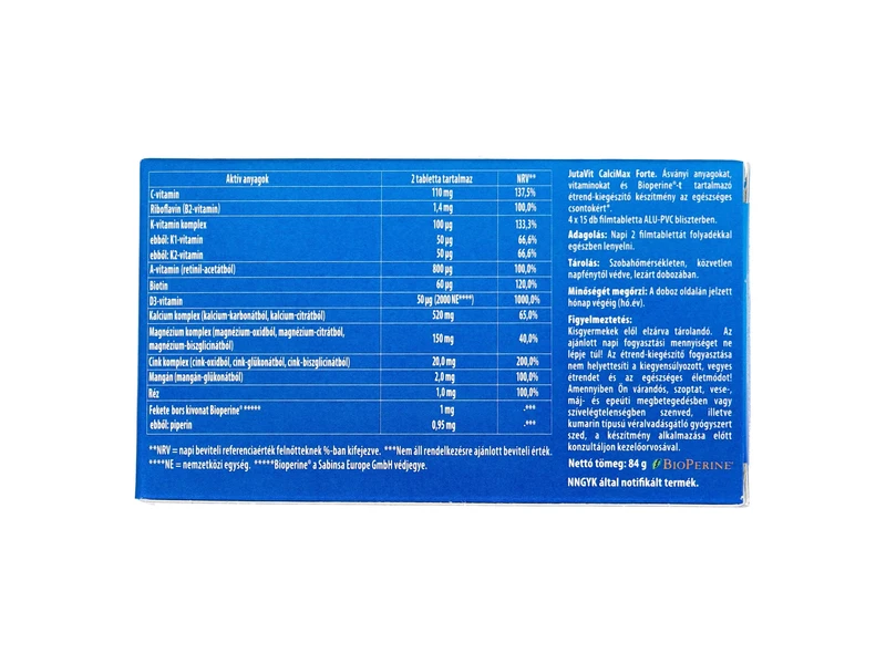 JutaVit CalciMax Forte 60db