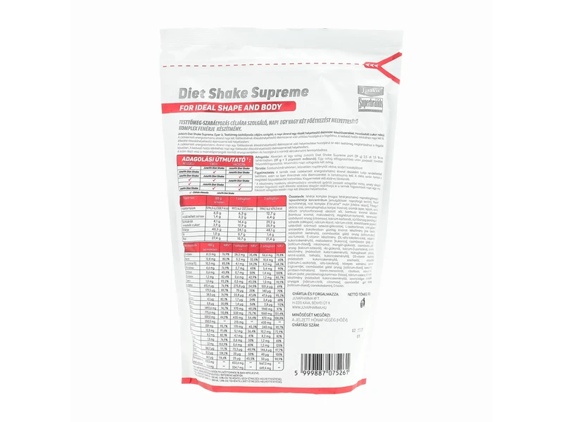 JutaVit Diet Shake Supreme Eper íz 702 g