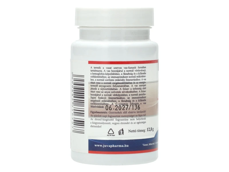 JutaVit Vas komplex forte tabletta 40db 18mg