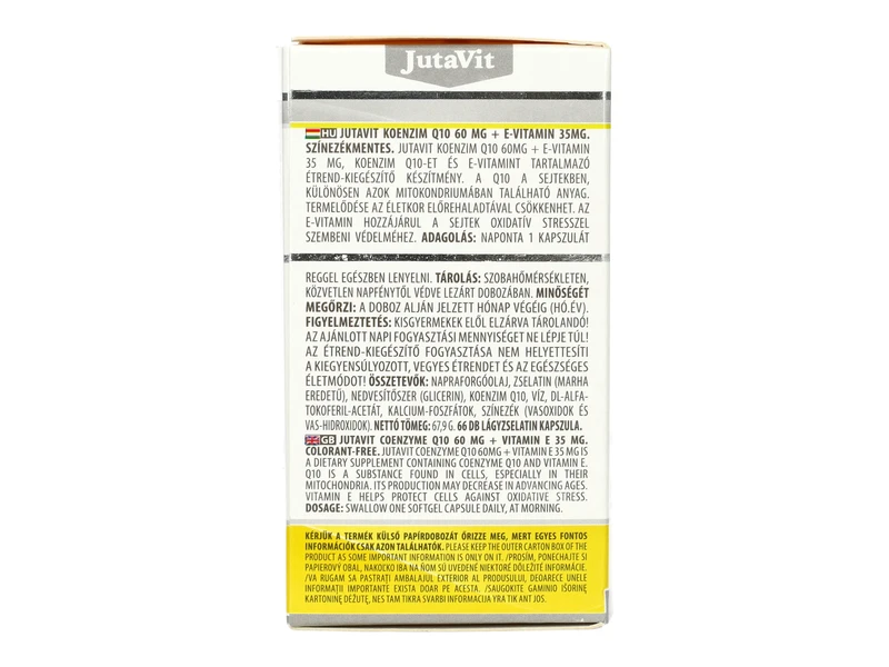JutaVit Q10 lágyzselatin kapszula 66db