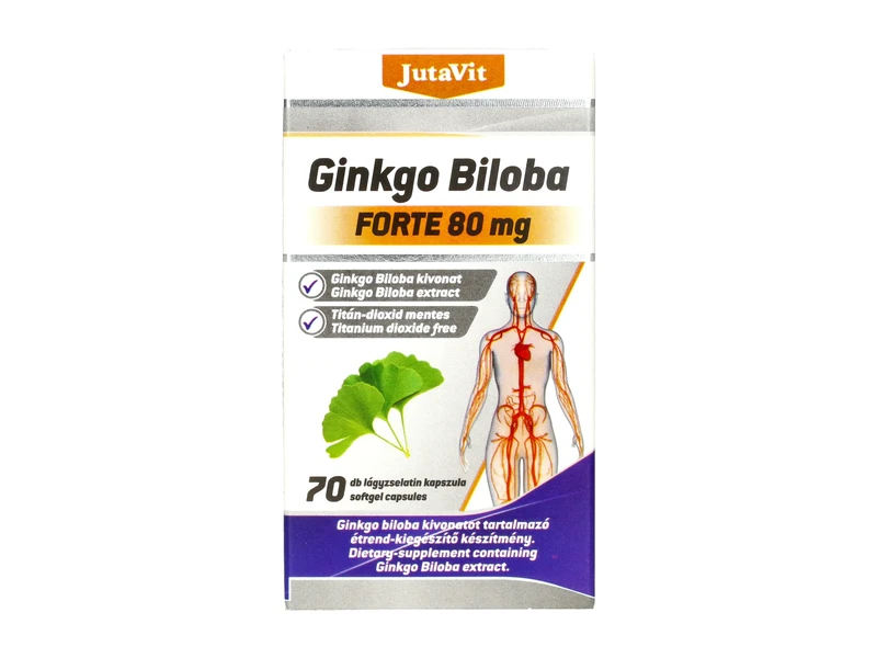JutaVit Ginkgo Biloba fore kapszula 70db
