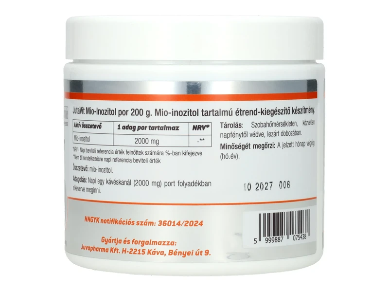 Jutavit Mio-Inozitol por 200 g