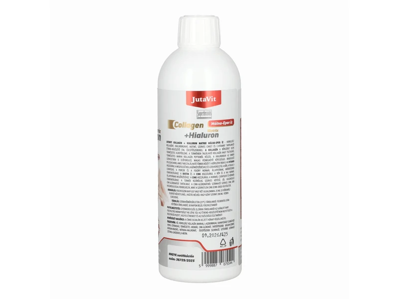 JutaVit Collagen + Hialuron Matrix Málna-Eper 500ml