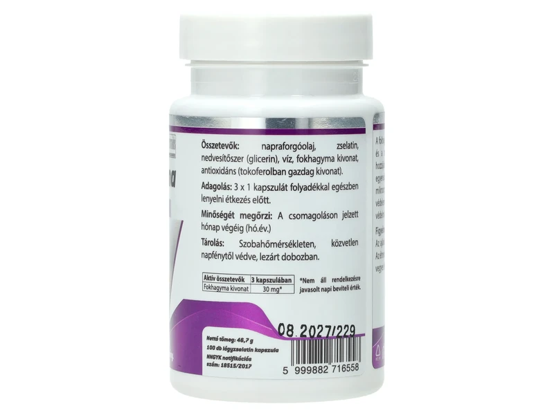 JutaVit Fokhagyma kapszula 100db