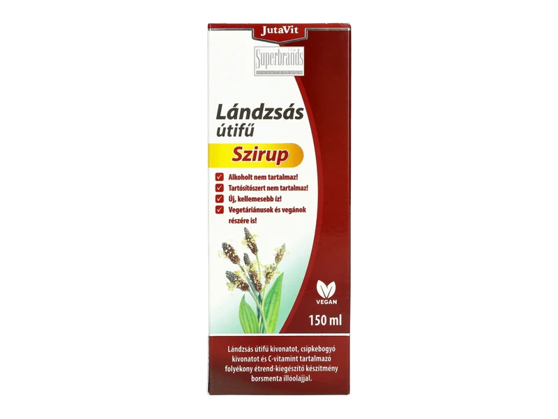 Jutavit Lándzsás útifű szirup 150ml