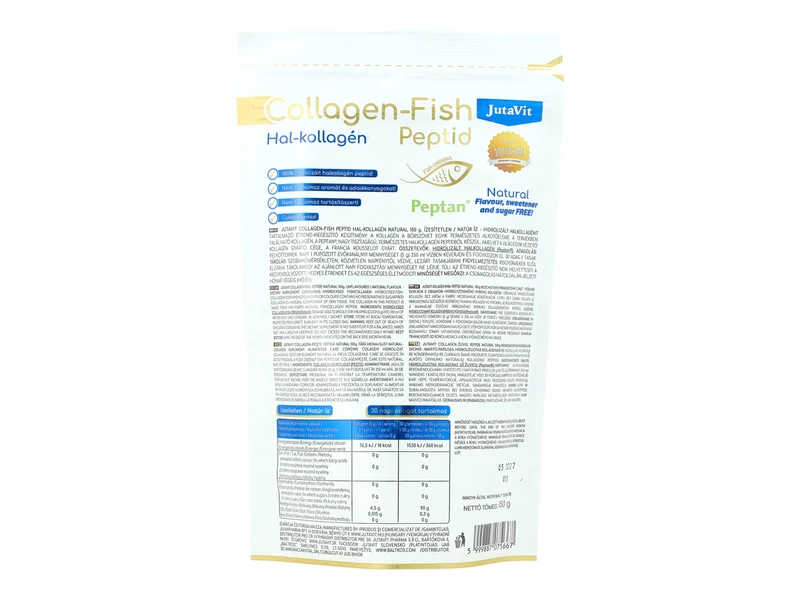 JutaVit Collagen Fish Hal-kollagén Peptid natúr 150g