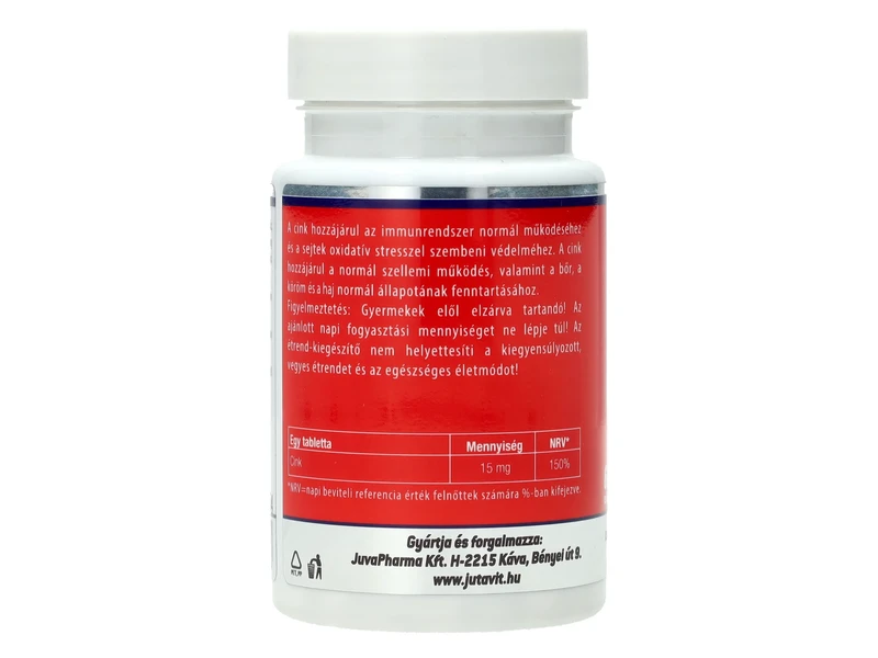 JutaVit Cink tabletta 60db 15mg