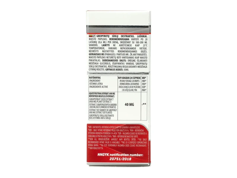JutaVit Grapefruit csepp kivonat 30ml
