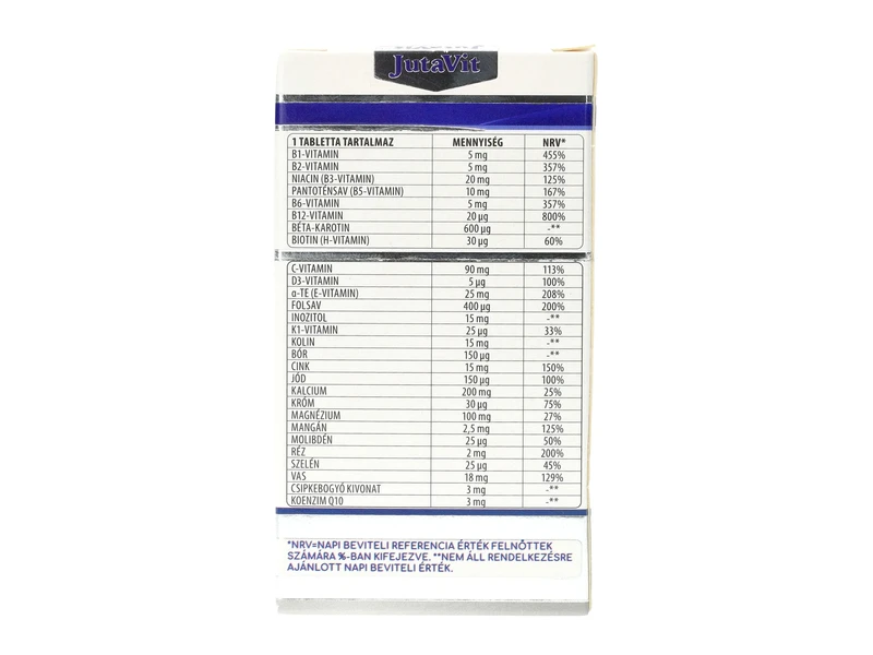 JutaVit multivitami felnőtt tabletta 45db