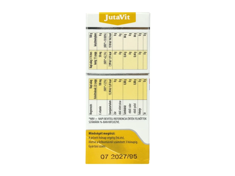 Jutavit C-vitamin Cseppek 30 ml
