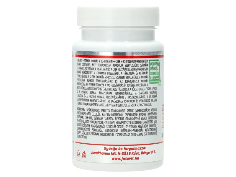 JutaVit C-vitamin 1000mg +D3 vitamin 45db