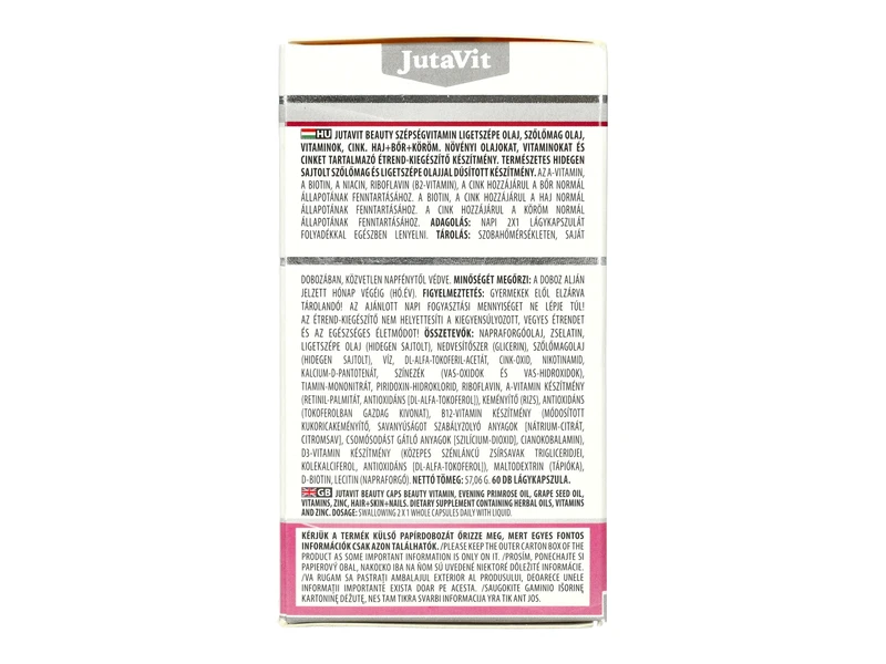 Jutavit Beauty Caps 60db