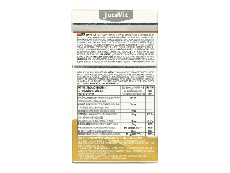 JutaVit Hair Caps 60db