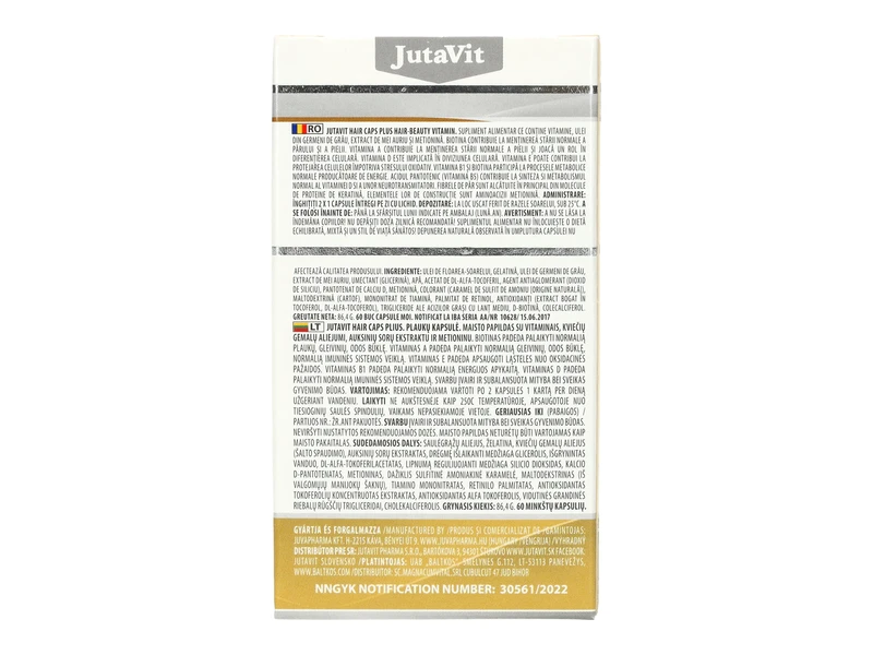 JutaVit Hair Caps 60db