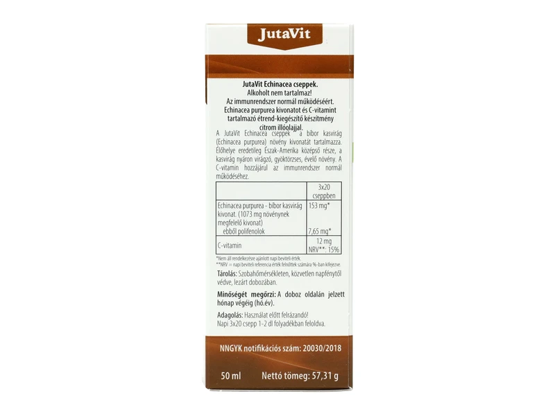 JutaVit Echinacea cseppek 50ml