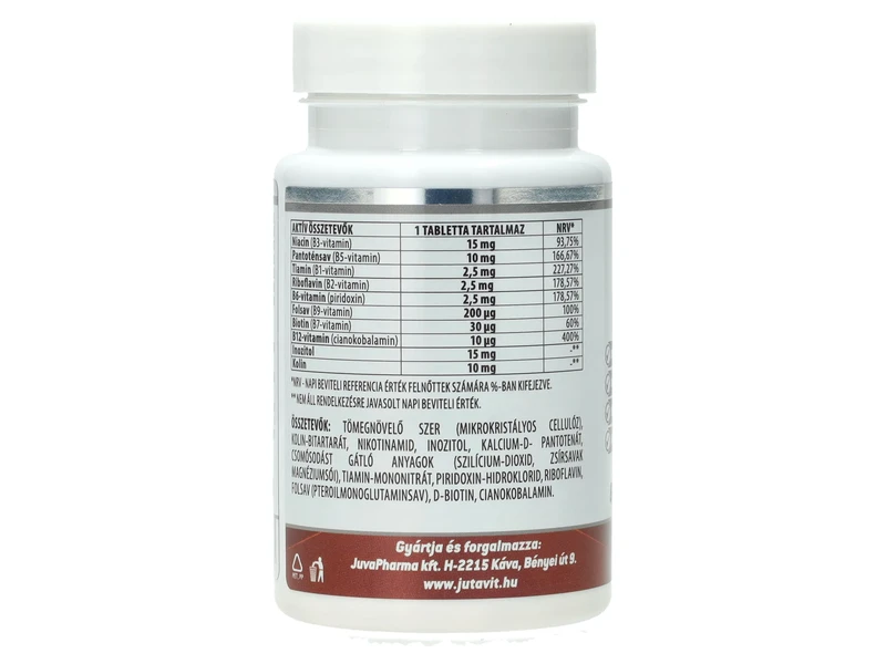 JutaVit B-komplex + Folsav 60db