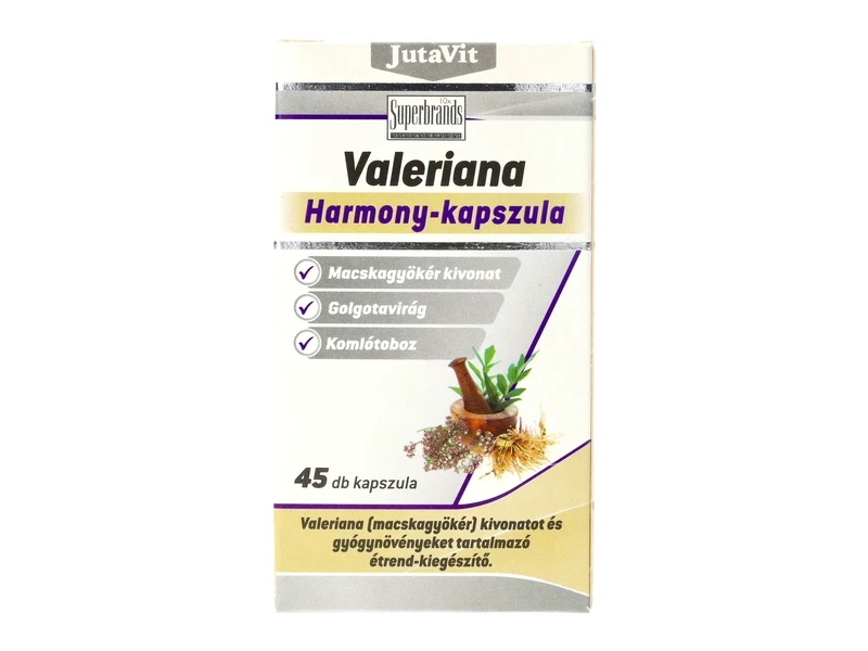 JutaVit Valeriana harmony kapszula 45db