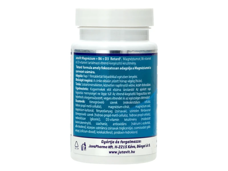 JutaVit Magnézium + B6 tabletta 50db