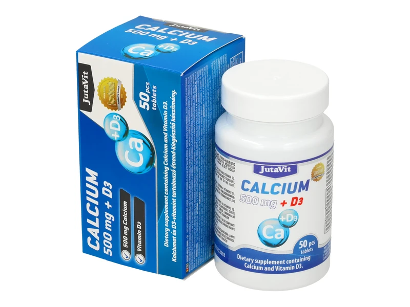 JutaVit Calcium tabletta 50db 500mg