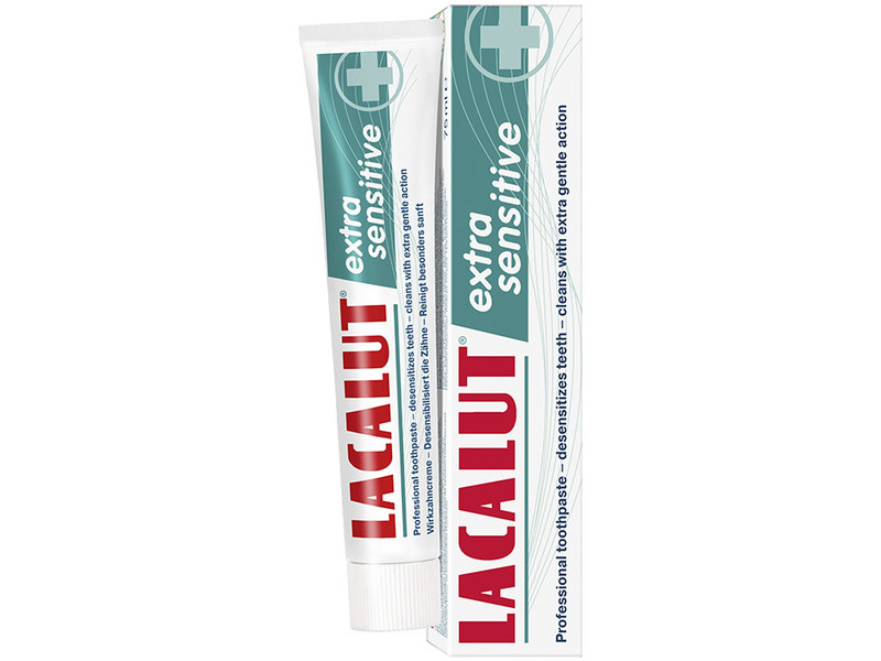 Lacalut aktív extra Sensitive fogkrém 75 ml