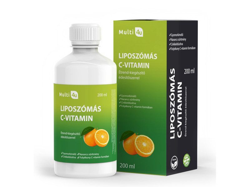 Multi 4U Liposzómás C-vitamin 200ml