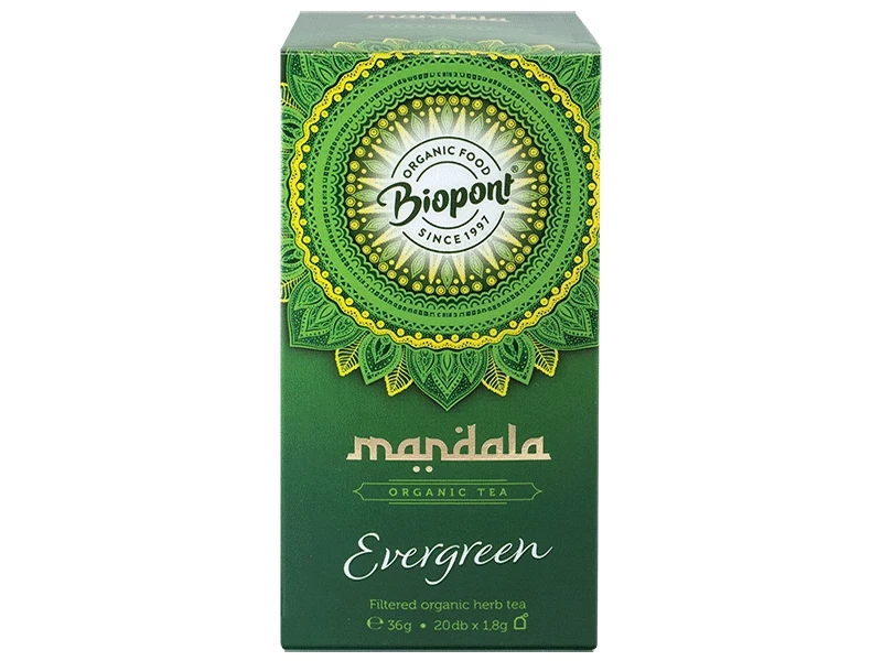Mandala Bio Evergreen teafilter 20 db