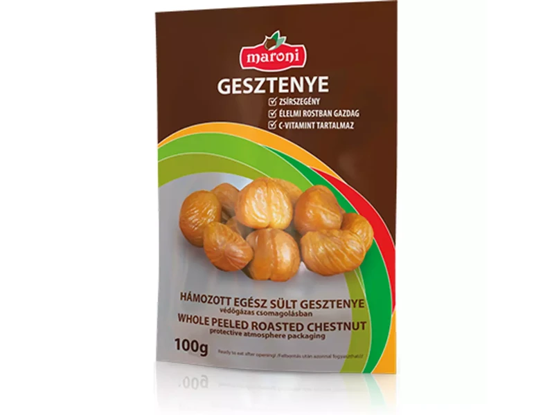 MARONI GESZTENYE HÁMOZOTT EGÉSZ SÜLT 100g