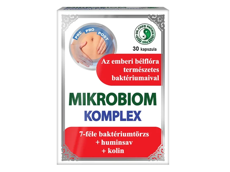 Dr. Chen Mikrobiom komplex kapszula 30 db