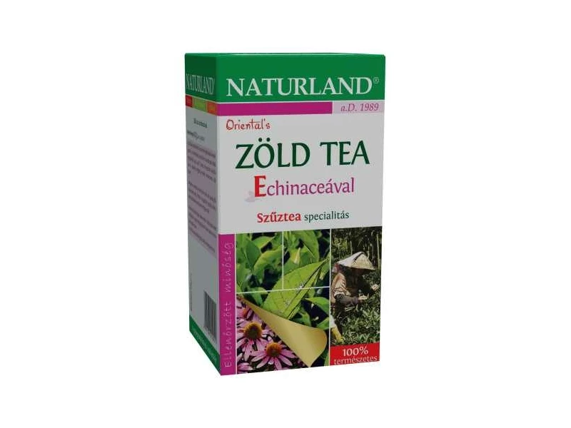 Naturland Zöld tea echinaceával 20 db