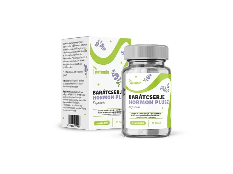 Netamin Barátcserje Hormon PLUSZ kapszula 60 db