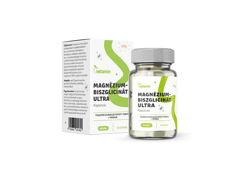 Netamin Magnézium-biszglicinát Ultra kapszula 60 db