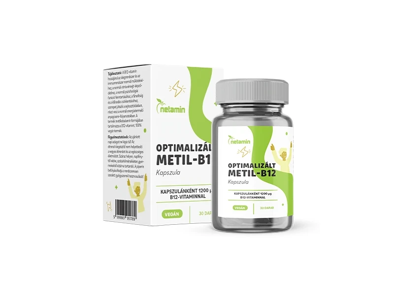 Netamin Optimalizált Metil-B12 kapszula 30 db