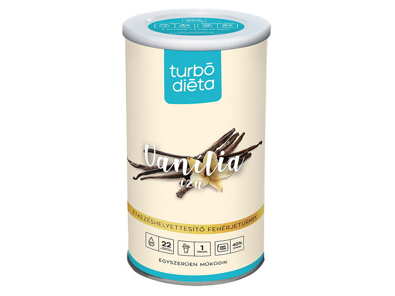 Turbó Diéta Intenzív vaníliás ízű fehérje turmixpor 525g (15 ada