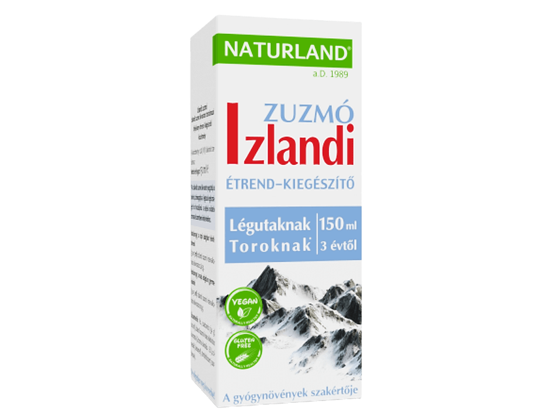 Naturland Izlandi zuzmó 150 ml