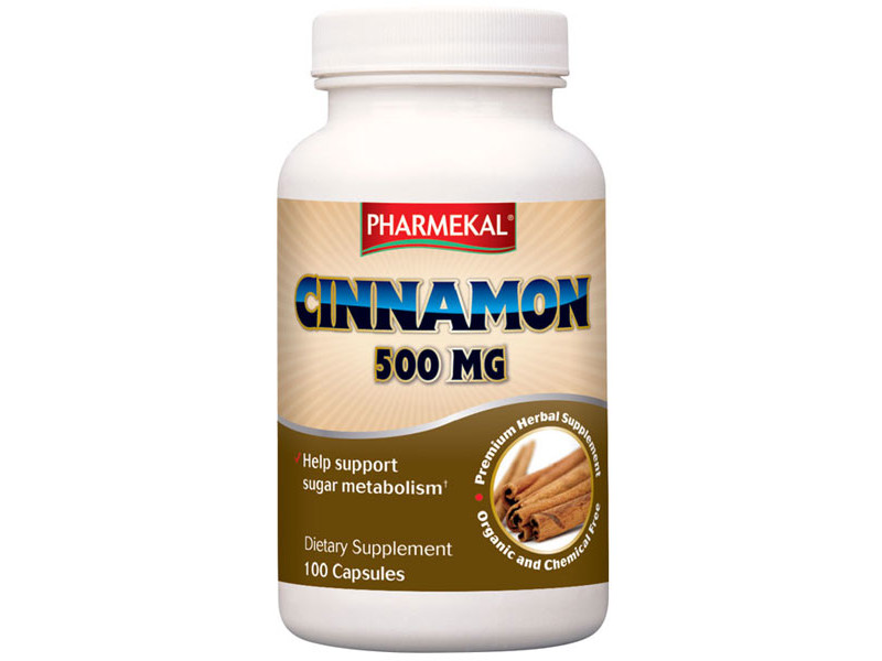 Fahéj (Cinnamon) 500mg 100db (Pharmekal)