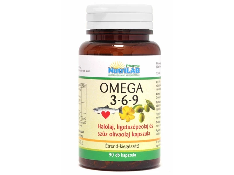 NB Omega 3-6-9 kapszula 90db