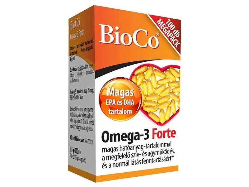 BioCo Omega-3 forte MegaPack kapszula 100db