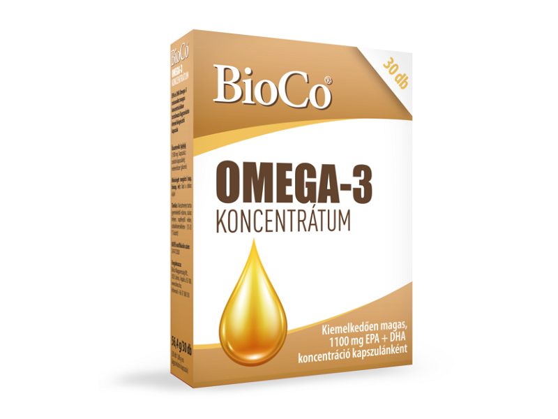 BioCo Omega-3 KONCENTRÁTUM (1500mg) 30db