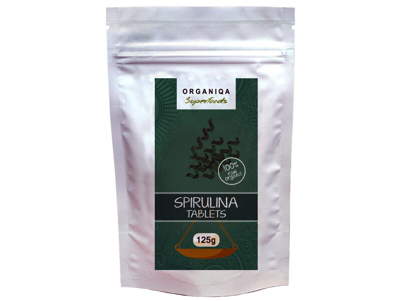 Organiqa Bio Spirulina tabletta 250db (125g)