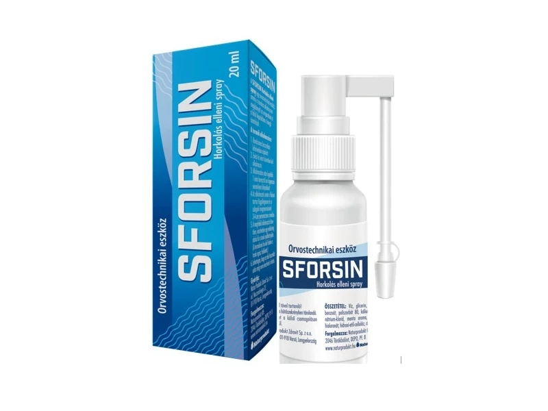SFORSIN horkolás elleni spray 20ml