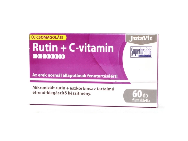 Jutavit Rutin+Cvitamin 60db tabletta