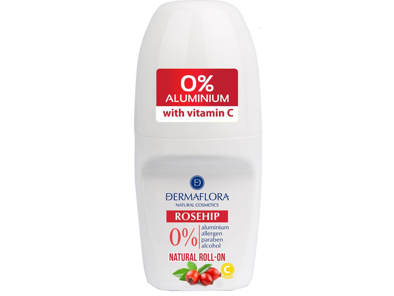 Dermaflora 0% Roll-on csipkebogyóval (50 ml)