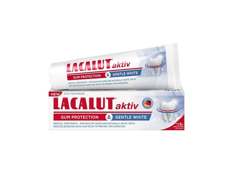 Lacalut aktív whitening fogkrém 75ml