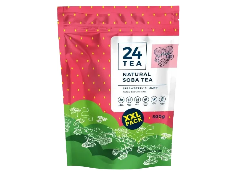 24 Tea Natural Soba tea - Epres hajdina tea XXL 500g