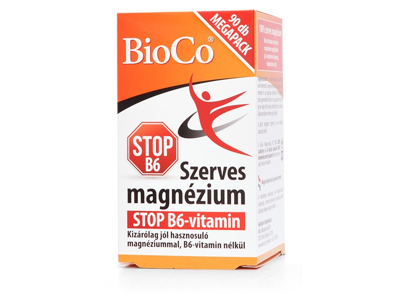 Bioco Szerves magnézium STOP b6-vitamin Megapack 90db