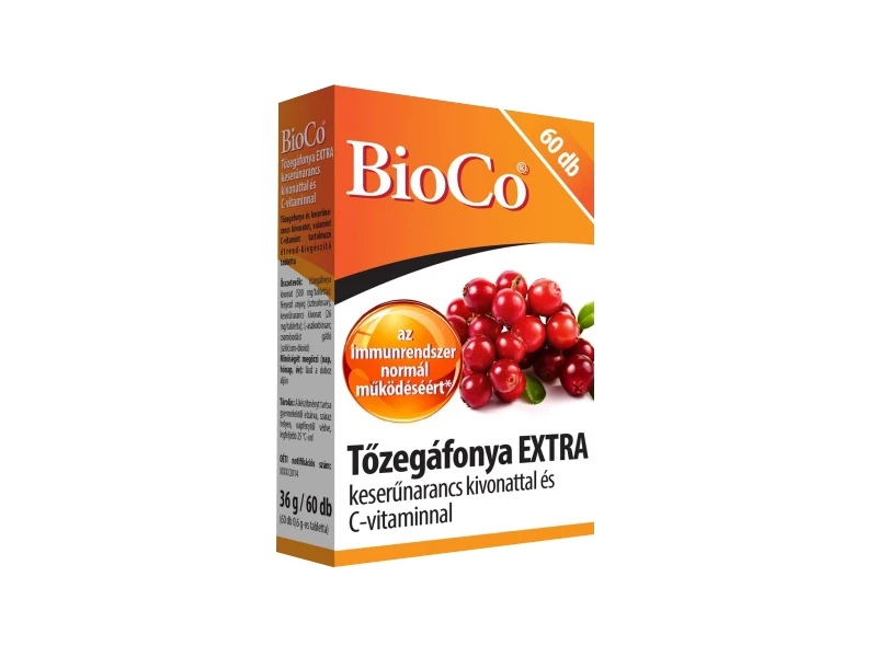 Tőzegáfonya Extra 500mg tabletta 60db (BioCo)