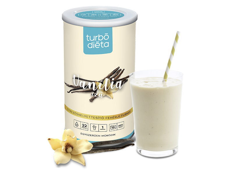 Turbó Diéta Intenzív vaníliás ízű fehérje turmixpor 525 g