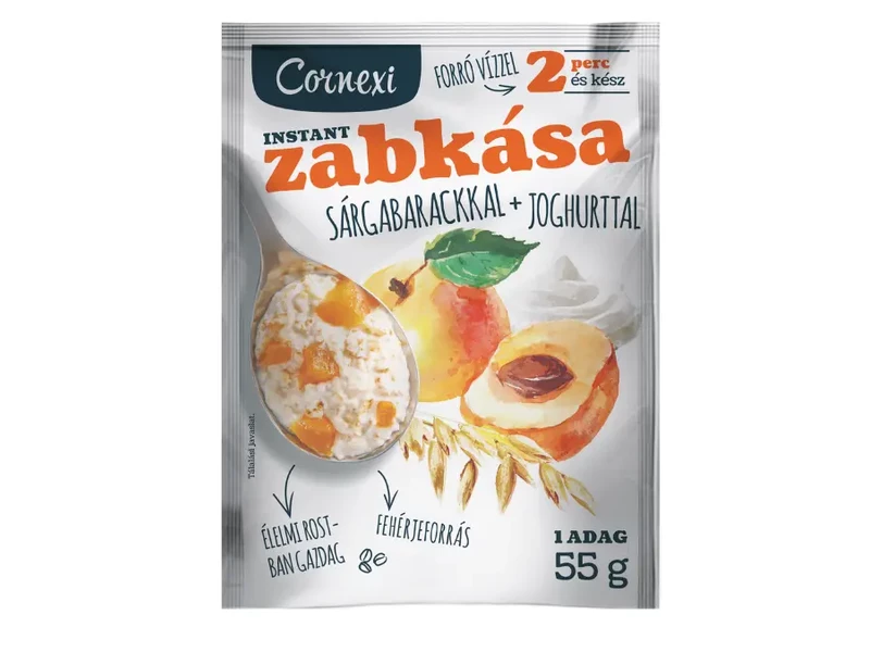 Cornexi Sárgabarackos Joghurtos Zabkása 55 g