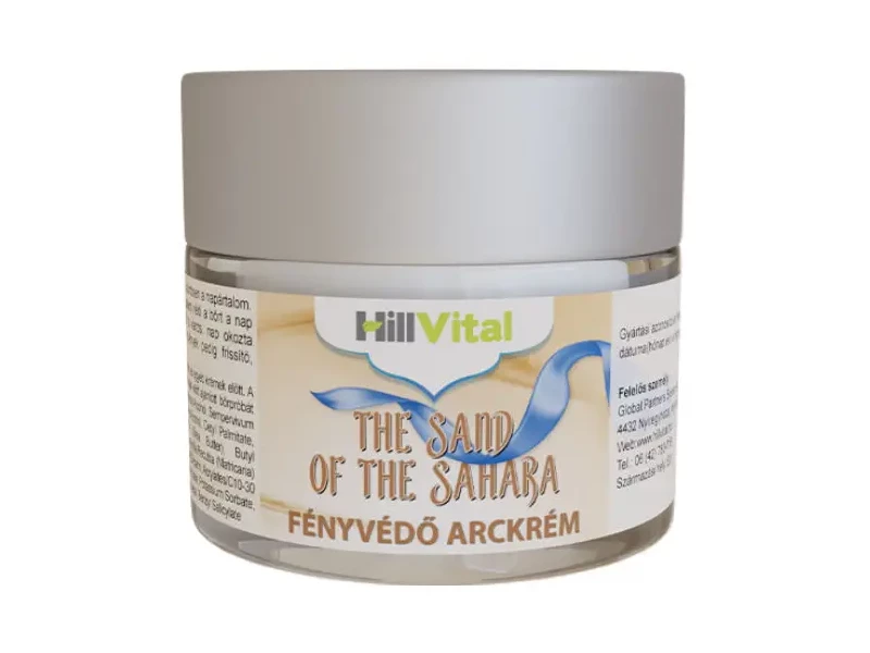 Hillvital The Sand of the Sahara - Fényvédő arckrém 50ml